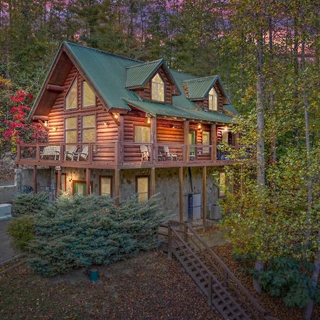 Relaxation Retreat - Pickleball Cabin - Wi-Fi, Fire Pit With Bar, Game Room, Hot Tub, Pool Access - Mins To Pf Sevierville Exteriér fotografie