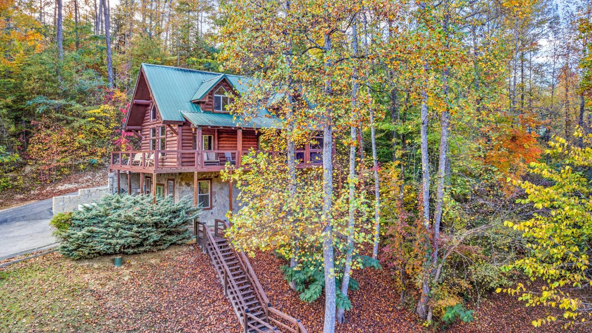 Relaxation Retreat - Pickleball Cabin - Wi-Fi, Fire Pit With Bar, Game Room, Hot Tub, Pool Access - Mins To Pf Sevierville Exteriér fotografie